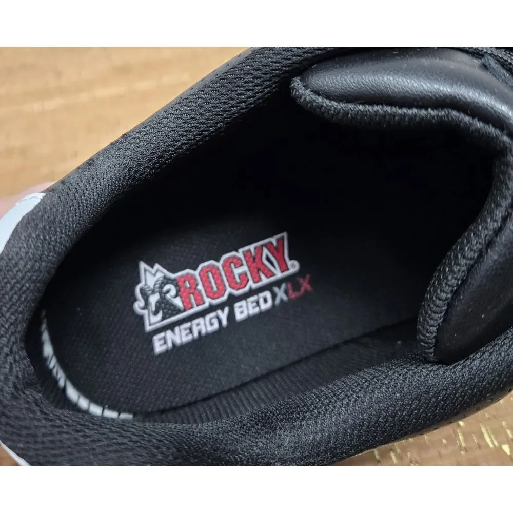 Rocky‎ Shoes Mens 11.5M Skate Low Nano Safety Composite Toe Work Black Sneakers